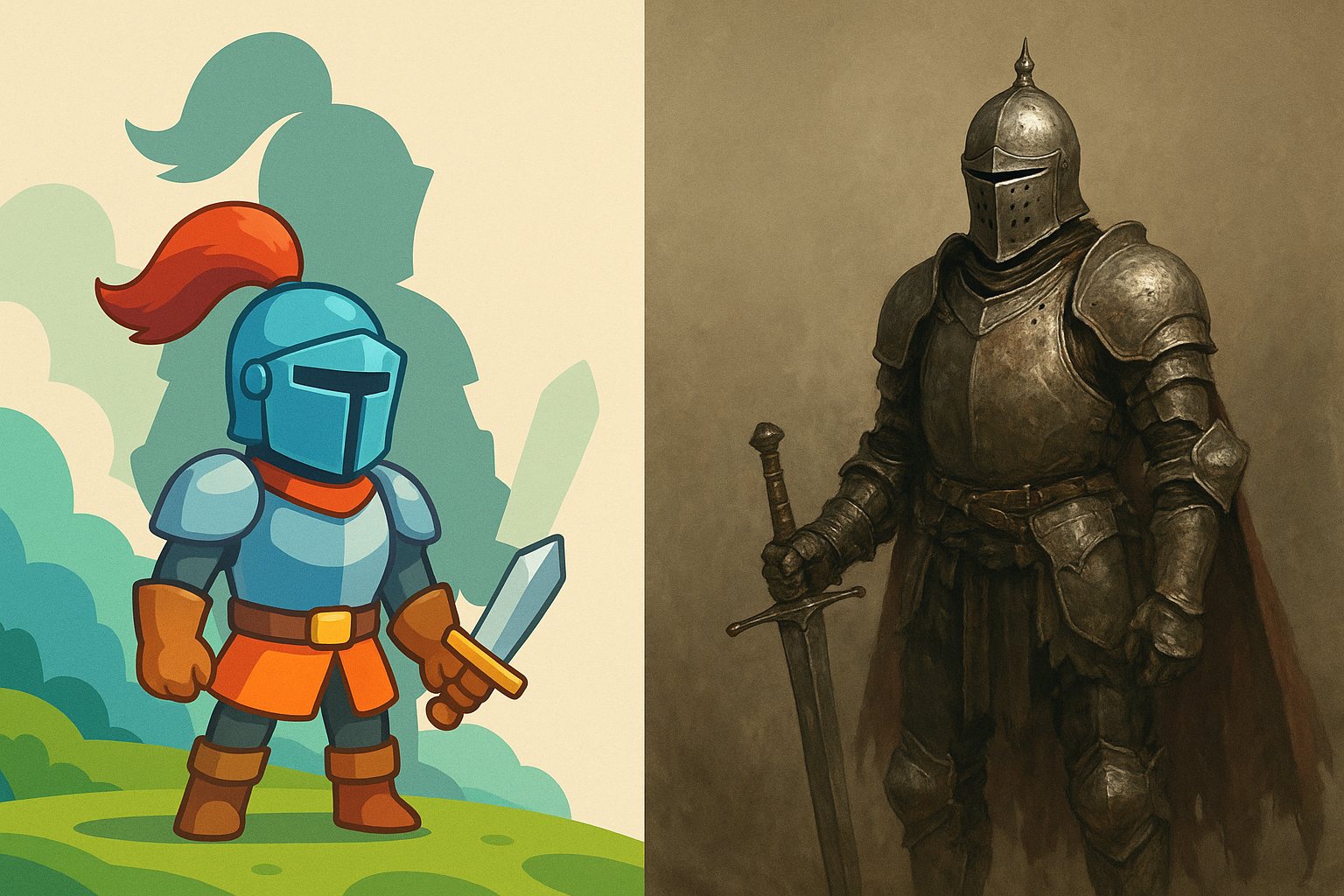 كيف يؤثر الأسلوب المرئي للعبة على تصميم الشخصية